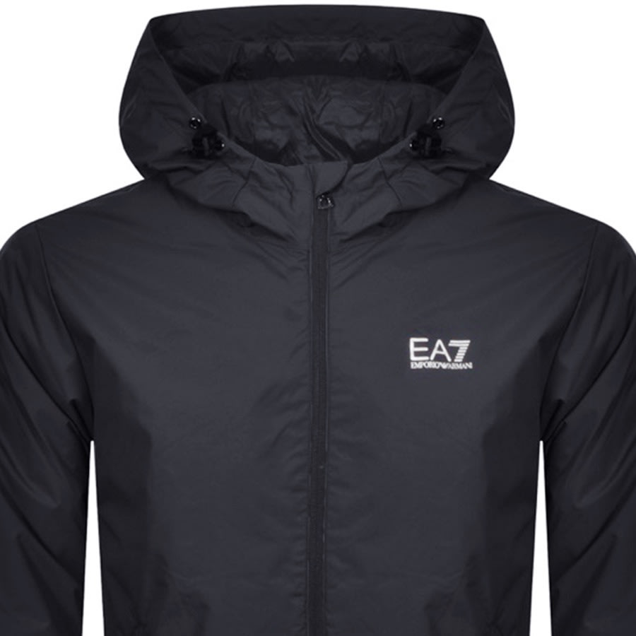 Alternative Image for ProductEA7 Emporio Armani Hooded Bomber Jacket Navy2